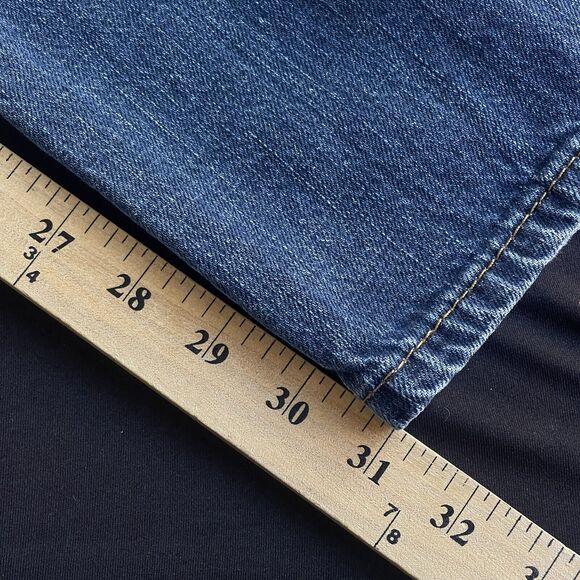 Calvin Klein Mens Jeans Size 36 x31 Relaxed Straight Blue Denim Casual Everyday - Picture 12 of 12